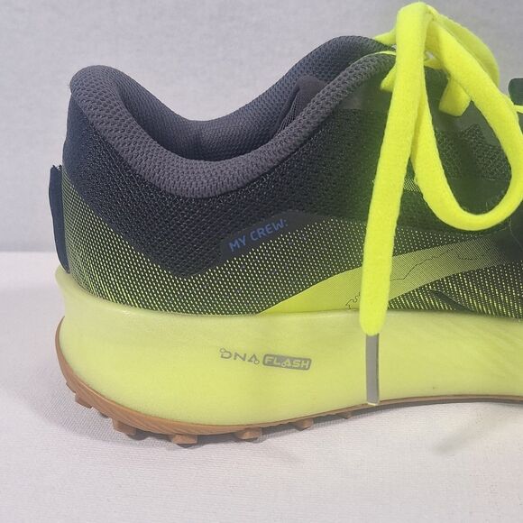 Brooks Catamount Trail men’s Size 8.5 Gray/Neon Yellow Running Shoes 1103521D013 main image 16